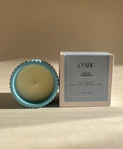 O'AHU - Bougie parfumée Frangipanier 150g